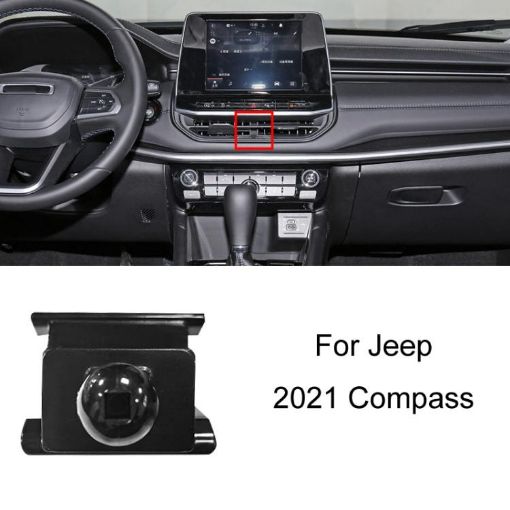 Jeep Left Driving Car Phone Navigation Bracket Base - 21 Compass Model - 1