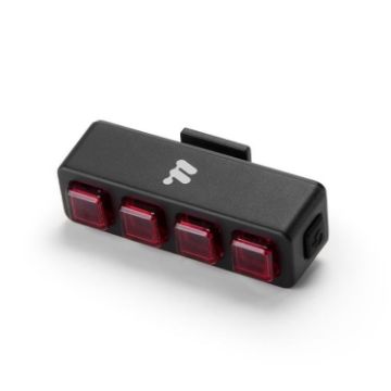 WEST BIKING Bicycle Night Riding Brake Taillight - Square Light Basic - 1