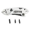 Portable Multifunctional Pliers Wrench Screwdriver Tool - Silver - 1