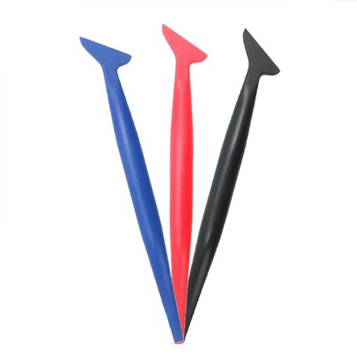 Car Film Scraper Tool Set - 3pcs for Trimming & Tucking Edges - 1