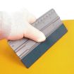 19cm Auto Film Scraper with Scale - Dark Gray Wallpaper Tool - 2