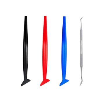 4pcs Car Film Edge Trimmer Tool Set - Seam Tucking Scraper Kit - 1