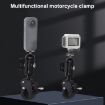 Universal Action Camera Handlebar Clamp, Small 15.5cm, Black - 4