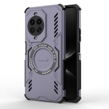 Huawei nova 14 Pro 5G Purple Butterfly Armor MagSafe Shockproof Case - 1