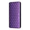 Fossibot S3 Pro Purple Flip Leather Phone Case with Cubic Grid Texture - 2