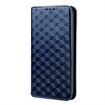 Ulefone Note 16 Pro Blue Flip Leather Phone Case with Cubic Grid Texture - 2