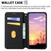 Ulefone Note 6/6P/6T Red Flip Leather Case - Cubic Grid Texture - 3