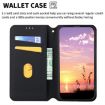 Ulefone Note 18 Pro/Ultra Flip Leather Case Black - Cubic Grid Texture - 3