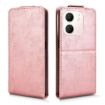 OPPO A5x 5G/4G Magnetic Flip Leather Case with Buckle - Rose Gold - 2