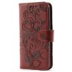 Xiaomi Poco F7 Ultra/Redmi K80 Pro Rose Butterfly Leather Case Brown - 2