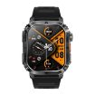 AK80 BT Call Smart Watch - Blood Oxygen/Pressure/Heart Rate Monitor, Black - 3