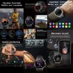 AK82 BT Call Smart Watch, Blood Oxygen/Pressure/Heart Rate Monitor, Silver - 9