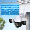 QX155 6MP Triple Camera WiFi with Humanoid Detection - UK Plug - 5