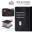 Xiaomi 14 Ultra Black Leather RFID Blocking Phone Case - 6
