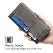 Redmi A5 4G Leather Phone Case - Black/Grey Contrast Buckle 171.7mm - 5