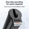 JNN Q70P 16GB OLED Voice Recording Pen with APP Control - Black - 6