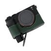 Sony Alpha 7C II Green Litchi Texture PU Leather Camera Half Case - 6