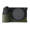 Sony ILCE-6700/A6700 Green Litchi Texture PU Leather Camera Half Case - 1