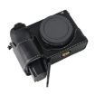 Sony ILCE-6700/A6700 Litchi Texture PU Leather Camera Half Case Black - 7