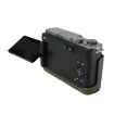 Panasonic LUMIX S9 Green Litchi Texture PU Leather Camera Half Case - 4