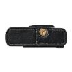 Panasonic LUMIX S9 Litchi Texture PU Leather Camera Half Case Black - 5