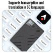 JNN A5 OLED Display Smart AI Magnetic Recorder, 16GB Memory, Black - 9