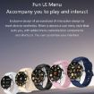 H77 1.43" AMOLED Smart Watch IP67 Waterproof with BT Call - Blue - 9