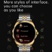 H78 Smart Watch 1.43" AMOLED IP67 Waterproof BT Call Silver/Brown - 7