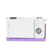 Sony Alpha ZV-E10 II/ZV-E10M2 Purple Litchi Texture PU Leather Camera Case - 3