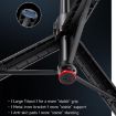 TT01 1.77m Auto Pop Open Tripod & Magnetic Remote Selfie Stick (Black) - 4