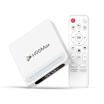 H96 Max H618 Plus Android 14 TV Box, 2GB+16GB, Quad-core UK Plug - 1