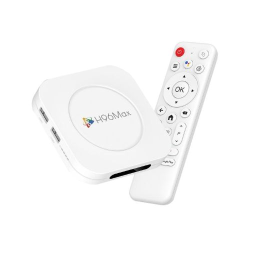 H96 Max M1 Plus Android 14 TV Box, 4GB+64GB, RK3528 Quad-core (EU Plug) - 1