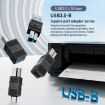 USB-B 3.0 Printer/Hard Drive/Computer Adapter, USB-B Male to Type-C Male - 2