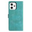 OPPO Reno14 Pro 5G Green Leather Case - Triangles Embossed Global - 3