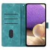 OPPO Reno14 Pro 5G Green Leather Case - Triangles Embossed Global - 4