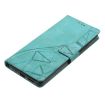 OPPO Reno14 Pro 5G Green Leather Case - Triangles Embossed Global - 6
