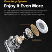 WK WS-19 Kinvoice Series Metal TWS Wireless Earbuds - Silver - 8