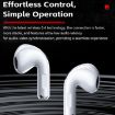 WK WS-27 Liton Series Wireless Earbuds with Smart Screen - White - 9