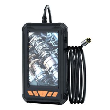 P380 8mm Lens Pipeline Endoscope, 4.3" HD Screen, 5m Tube - 1