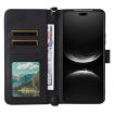 Huawei nova 14 Pro 5G Leather Phone Case with 6 Card Slots & Wrist Strap - 4