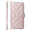Huawei Pura 80 Pro 5G/80 Pro+ 5G Leather Case with 6 Card Slots - Pink - 2
