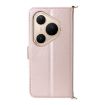Huawei Pura 80 Pro 5G/80 Pro+ 5G Leather Case with 6 Card Slots - Pink - 3