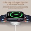 Apple Watch Series xDfind Aluminum Shell Magnetic USB-A Charger (White) - 3