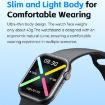 WK WH-08 Dreamer S Smart Watch, 2.01" Screen, BT Call Support, Black - 5