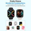 WK WH-08 Dreamer S Smart Watch, 2.01" Screen, BT Call Support, Black - 7