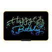 21" Yellow Rechargeable LCD Drawing Board for Kids - Color Writing - 1