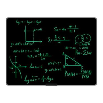 40" Rechargeable LCD Drawing Board for Kids - Black/Green Graffiti - 1