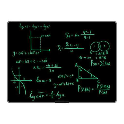 40" Rechargeable LCD Drawing Board for Kids - Black/Green Graffiti - 1