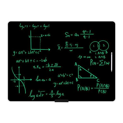 40" Silver/Green Rechargeable LCD Drawing Board for Kids Graffiti - 1