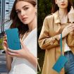 OnePlus Ace 5 Racing Case: Magnetic Closure, 9 Card Slots, Turquoise - 7